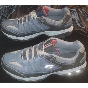SKECHERS After Burn / Memory Foam 50125 / NVY Mens 13 Excellent Condition